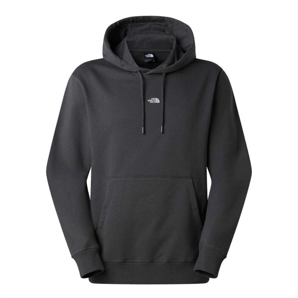 The North Face Mens Essential Overhead Relaxed Fit Hoodie / Anthracite Grey